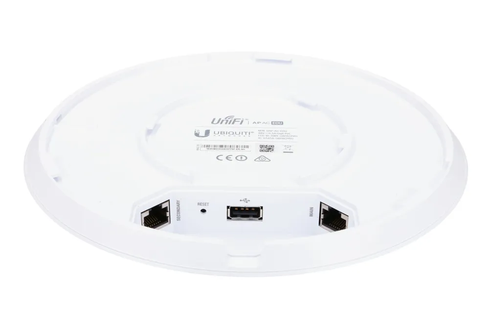 Ubiquiti UAP-AC-EDU | Přístupový bod | Unifi, Dual-Band, AC1750, 1x RJ45 1000Mb/s, PoE+, 22 dBm, Vestavěný reproduktor Standard sieci LANGigabit Ethernet 10/100/1000 Mb/s