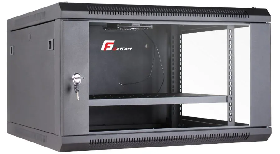 Getfort 6U 600x600 | Armario rack | Montaje en pared Wysokość szafy6U