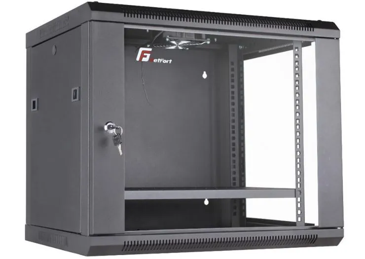 Getfort 9U 600x450 | Racková skříň | montovaná na zdi Wysokość szafy9U