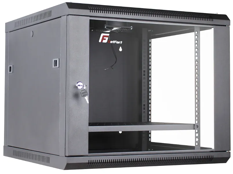 Getfort 9U 600x600 | Rackschrank | Wandmontage 3
