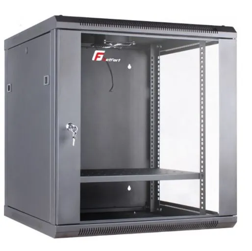 Getfort 12U 600x600 | Racková skříň | montovaná na zdi Wysokość szafy12U