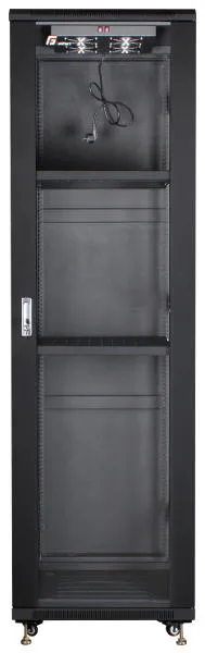 Getfort 42U 600x800 | Armario rack | De pie, 2 estanterías, 4 ventiladores 3