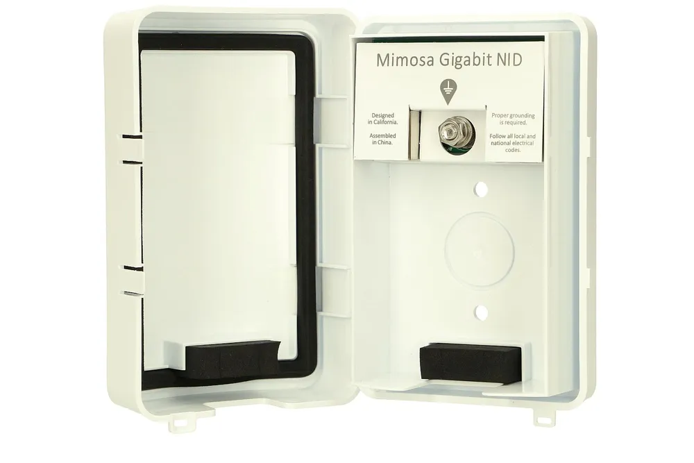 Mimosa NID | Interfaz de red Gigabit | 2x RJ-45, Gigabit, IP54 3
