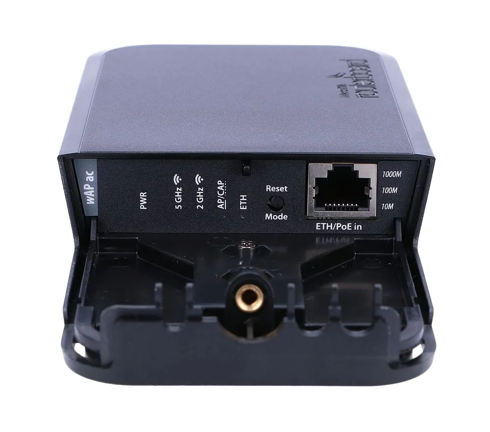 MikroTik wAP ac BE | Punto de acceso | RBwAPG-5HacT2HnD-BE, Dual Band, 1x RJ45 1000Mb/s Ilość portów WANNie dotyczy