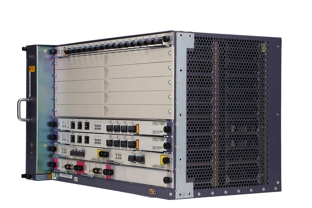 Huawei MA5683T | OLT | 2x SCUN, 2x PRTE, 2x GICF, 1x GPFD 16 SFP C+ 4