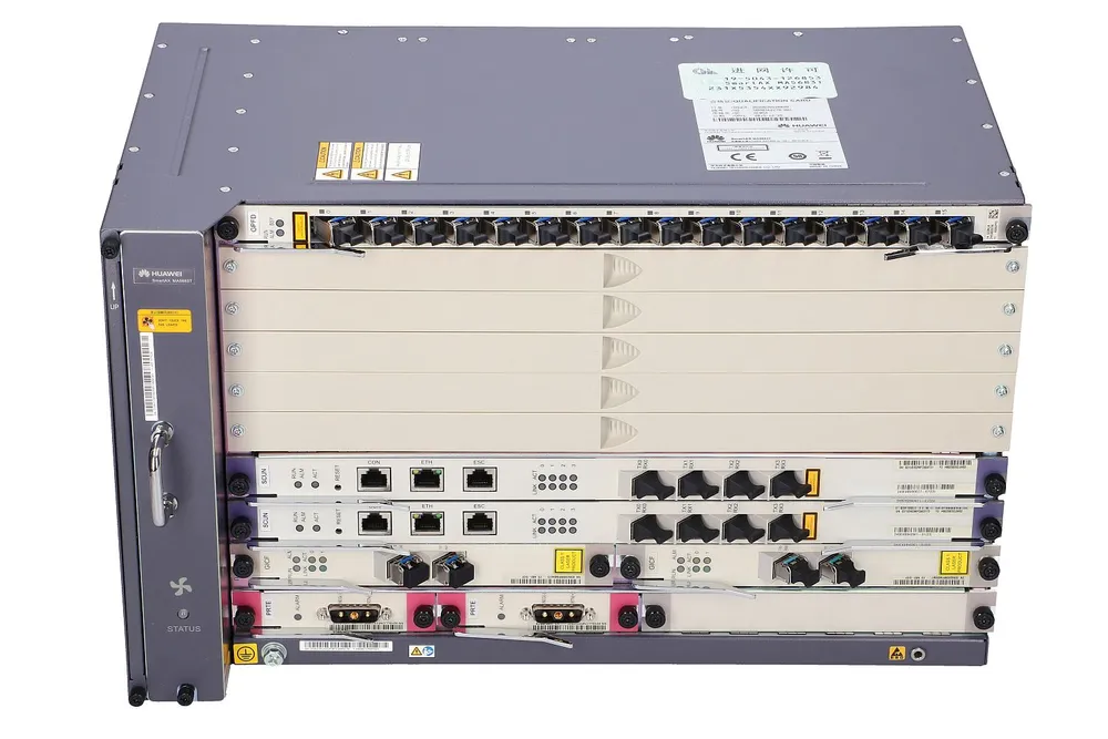 Huawei MA5683T | OLT | 2x SCUN, 2x PRTE, 2x GICF, 1x GPFD 16 SFP C+ 5