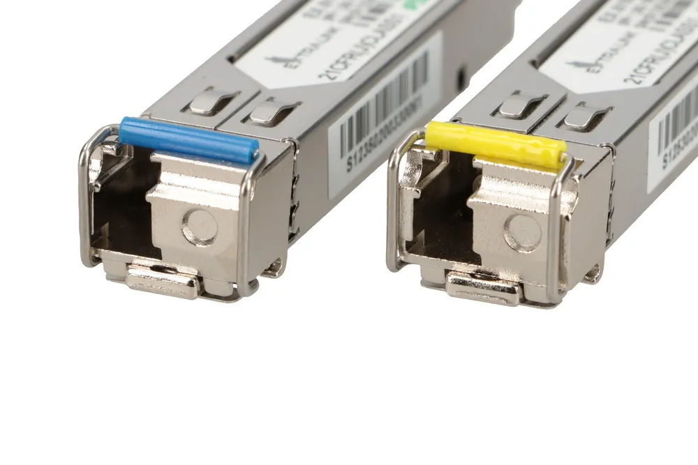 Extralink SFP 1.25G | SFP WDM Módulo | 1,25Gbps, 1310/1550nm, single mode, 3km, LC, DOM, pair Złącze wyjścioweLC
