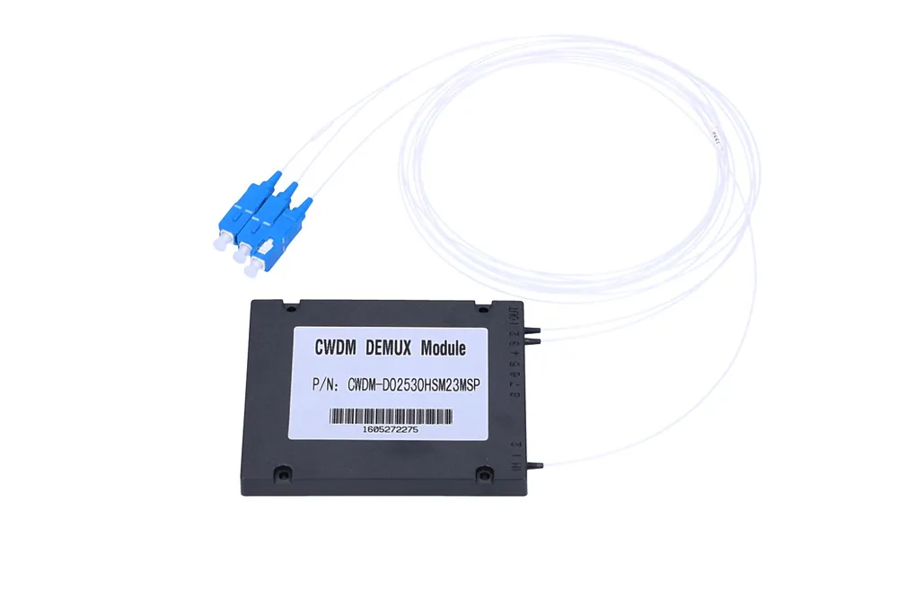 Extralink 1x2 ITBMUX | modulo CWDM | 1530nm - 1550nm Liczba końcówek splittera1x2