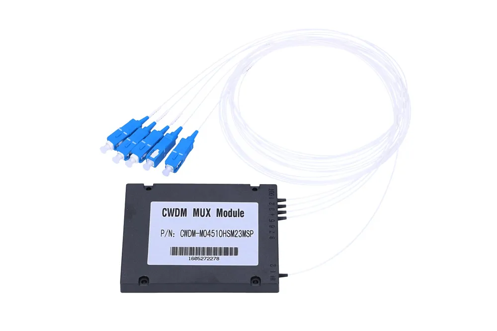 Extralink 1x4 ITBMUX | modulo CWDM | 1510nm - 1570nm Liczba końcówek splittera1x4