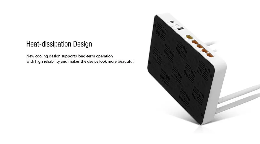 Totolink A2004NS | WiFi Router | AC1200, Dual Band, MIMO, 4x RJ45 1000Mb/s, 1x USB Standardy sieci bezprzewodowejIEEE 802.11a