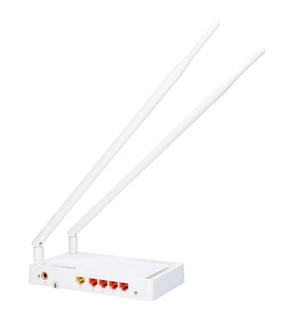 Totolink N300RH | WiFi Router | 300Mb/s, 2,4GHz, 5x RJ45 100Mb/s, 2x 8dBi Częstotliwość pracy2.4 GHz