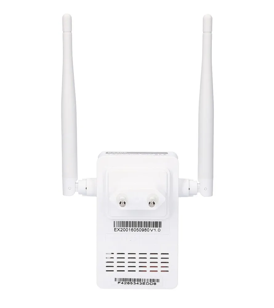 Totolink EX200 | Extensor de rango WiFi | 300Mb/s, 2,4GHz, 1x RJ45 100Mb/s, 2x 4dBi Maksymalna prędkość transmisji bezprzewodowej300 Mb/s