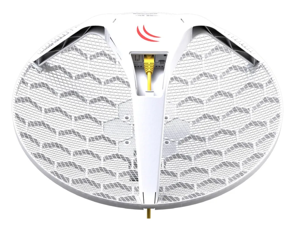 MikroTik LHG 5 | CPE | RBLHG-5nD-54, 5GHz, 1x RJ45 100Mb/s, 24,5dBi, 54-Pack Maksymalna prędkość transmisji bezprzewodowej300 Mb/s