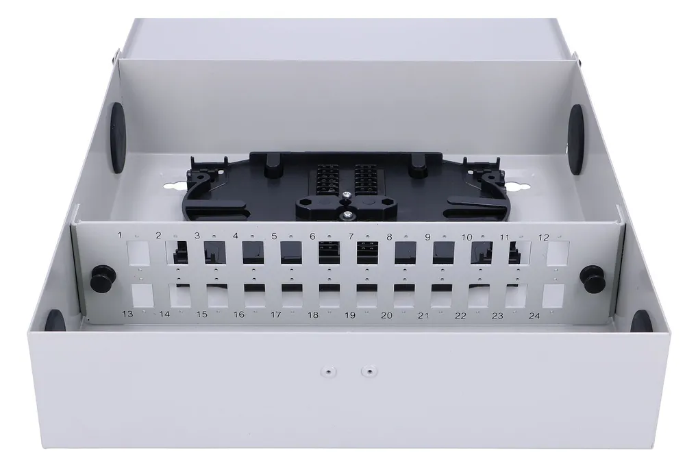 Extralink Fairy | Caja de distribución | Cabinete de metal, 24 soldaduras Miejsce na splitter w mufieNie