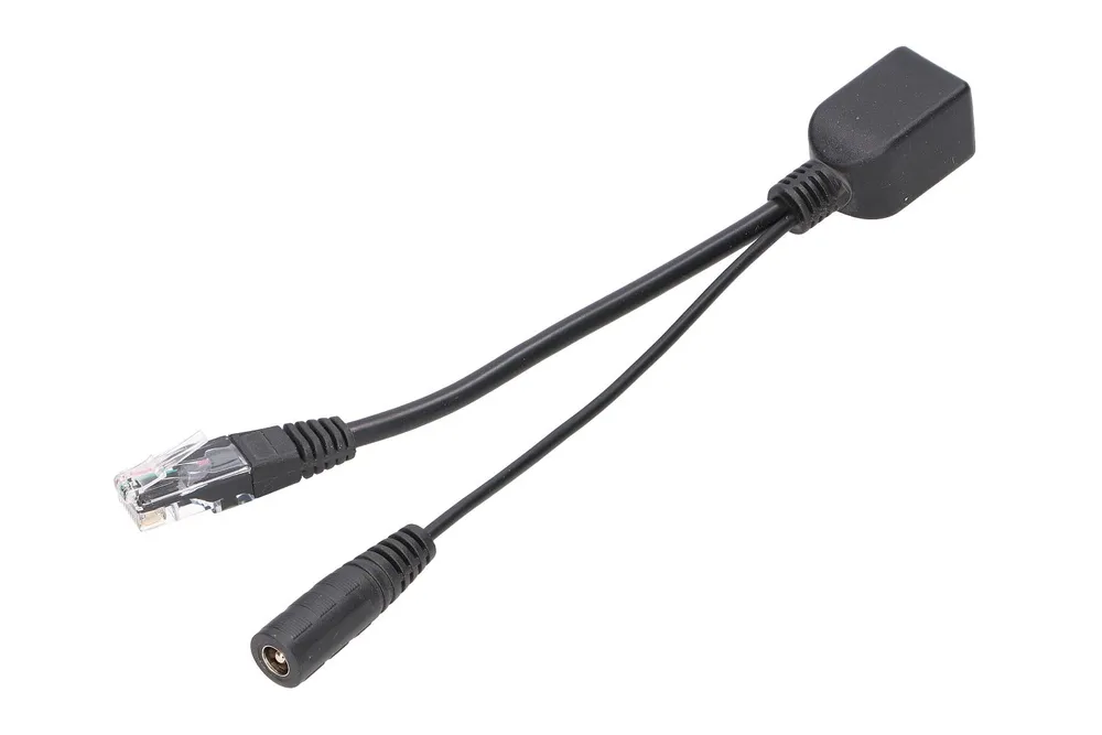 Extralink 1 Port | PoE Inyector | 1x RJ45, 1x Jack, 100Mb/s, Cable Prędkość transmisji danychFast Ethernet