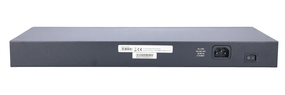 Totolink SG24 | Switch | 24x RJ45 1000Mb/s Gigabit, Rackmount, No gestionado Typ obudowyRack (1U)