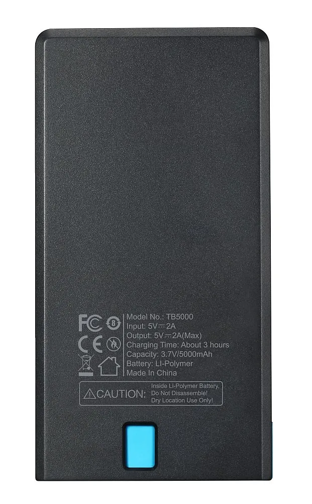 Totolink TB5000 | Power Bank | 5000mAh, 1x USB, 1x MicroUSB 2