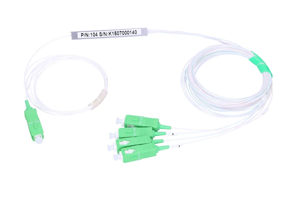Extralink 1:4 PLC SC/APC | Splitter | 900um, 1,5m Długość1.5m