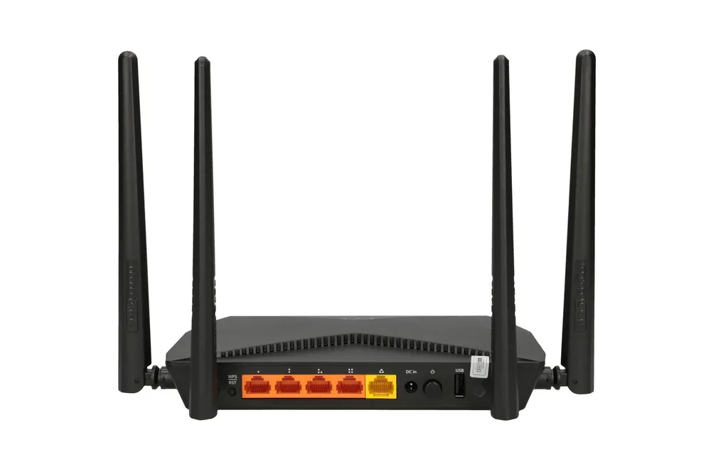Totolink A3002RU | WiFi Router | AC1200, Dual Band, MU-MIMO, 5x RJ45 1000Mb/s, 1x USB Ilość portów WAN1x 10/100/1000BaseTX (RJ45)