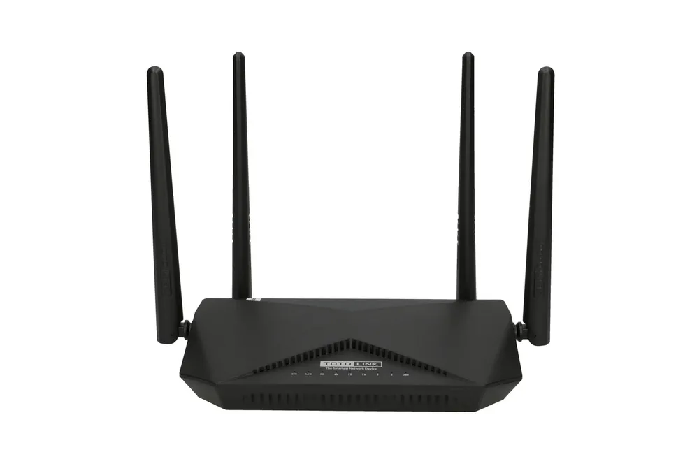Totolink A3002RU | WiFi Router | AC1200, Dual Band, MU-MIMO, 5x RJ45 1000Mb/s, 1x USB Standardy sieci bezprzewodowejIEEE 802.11n