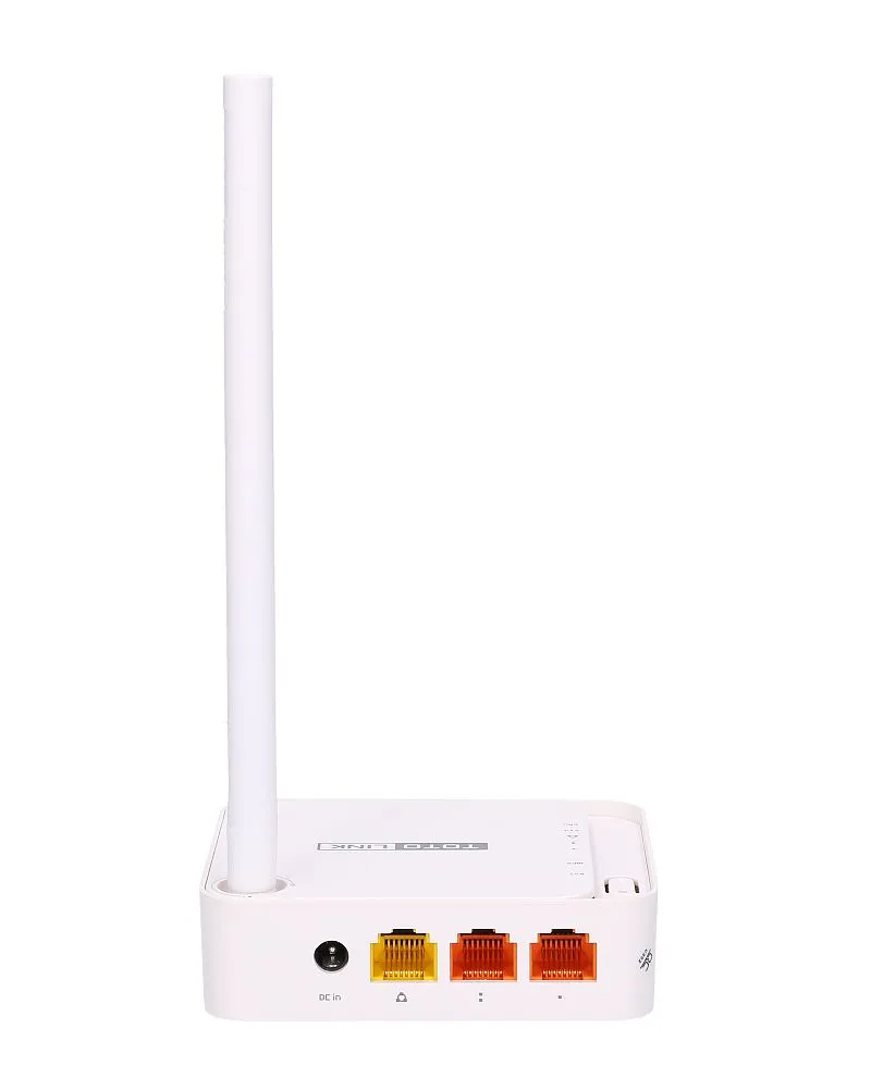 Totolink N100RE V3 | Router WiFi | 150Mb/s, 2,4GHz, 3x RJ45 100Mb/s, 1x 5dBi Ilość portów WAN1x 10/100BaseTX (RJ45)