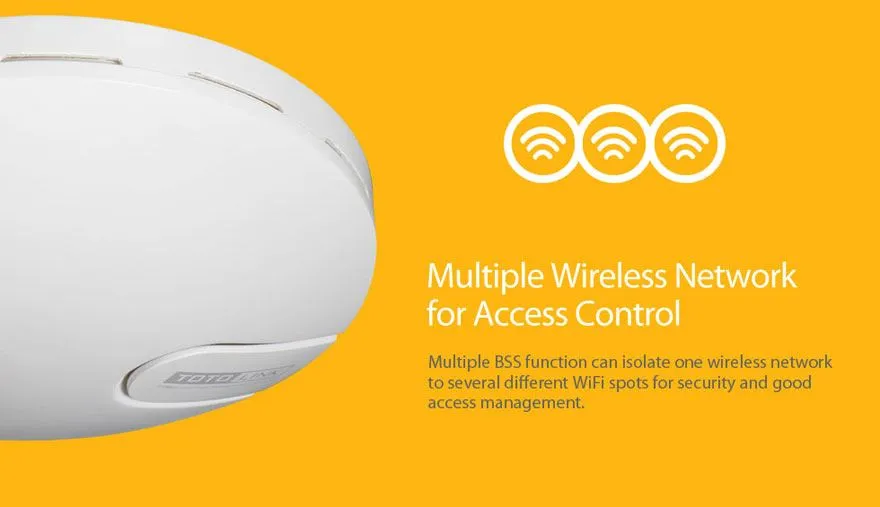 Totolink N9 | Punto de acceso | 300Mb/s, 2,4GHz, PoE, 1x RJ45 100Mb/s, 2x dBi 12