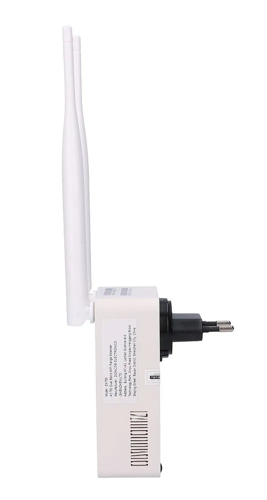 Totolink EX750 | Extensor de rango WiFi | AC750, Dual Band, 1x RJ45 100Mb/s, 2x 5dBi Ilość portów WANNie dotyczy