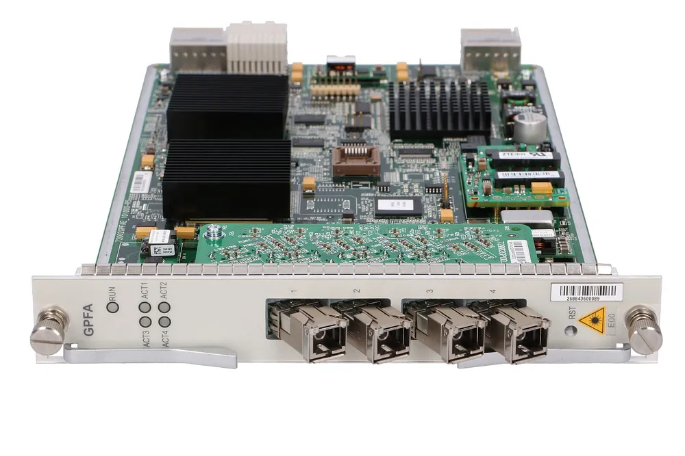 GPFA | Tarjeta GPON | 4x SFP, dedicado para el OLT ZTE C220 3