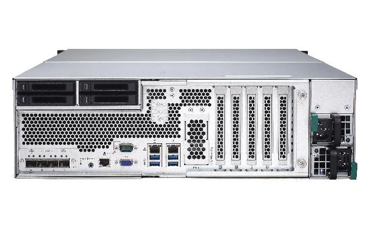 TDS-16489U-SB2 | Server NAS | SAS 12Gbps, 2x Gigabit LAN, 4x SFP+, max. 16x HDD, 3U rack Maksymalna pojemność urządzenia128 TB
