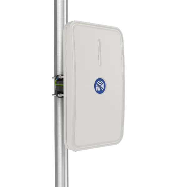 WiBOX SLIM SA D4M5-90-17HV NF | Sektorová anténa | 5GHz, 17dBi, 90°, 4x N-Female Częstotliwość anteny5 GHz