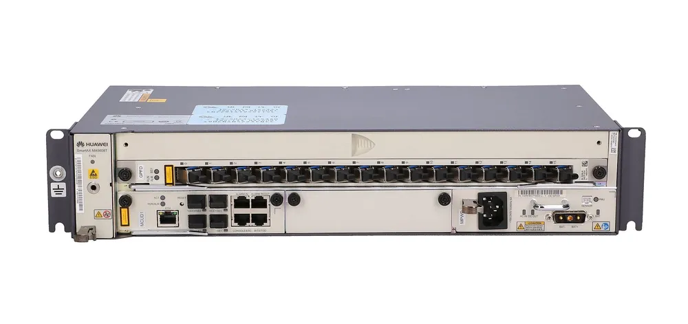 Huawei MA5608T | OLT | GPON, 16 port GPFD C+, 2x 10Gb/s Uplink, AC/DC Standard PONGPON