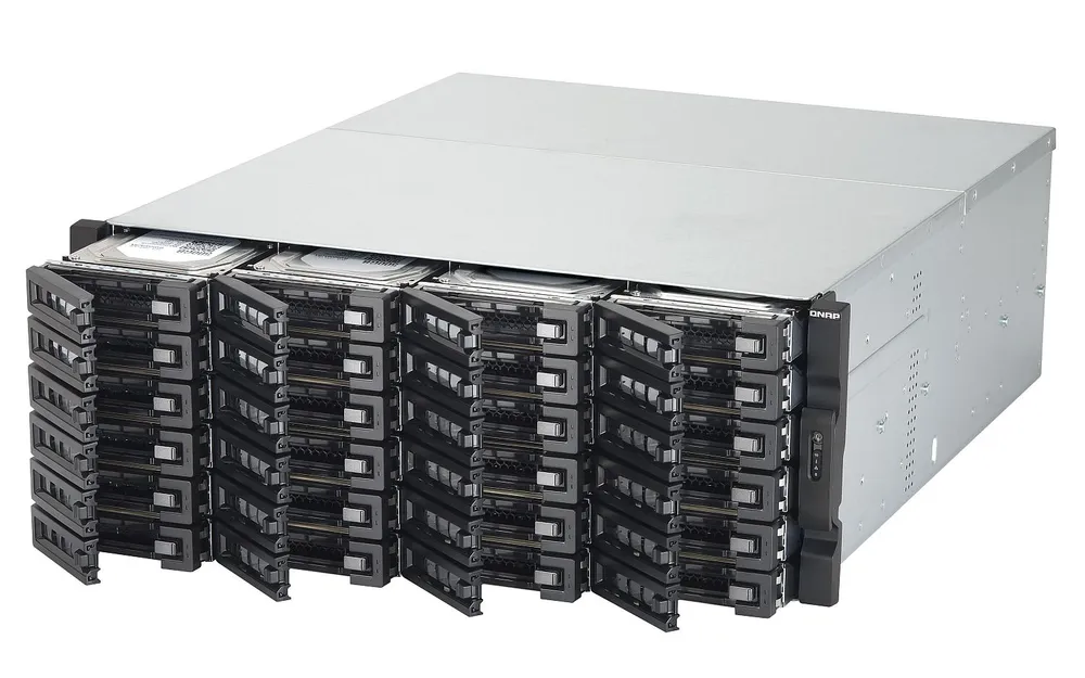 QNAP TS-EC2480U-I3-4GE-R2 Ilość zainstalowanych dysków0