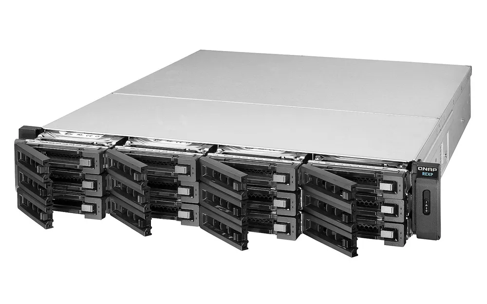 REXP-1220U-RP | Moduł rozszerzający | 3x SAS 12 Gbps, maks. 12x HDD/SSD, 2U rack Ilość zainstalowanych dysków0
