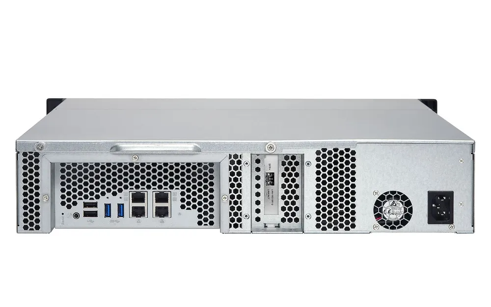 TS-863U-4G | Servidor NAS | SATA 6Gbps, 4x Gbe LAN, 1x SFP+, 4x USB, máx. 8x HDD/SSD, 2U rack Ilość zainstalowanych dysków0