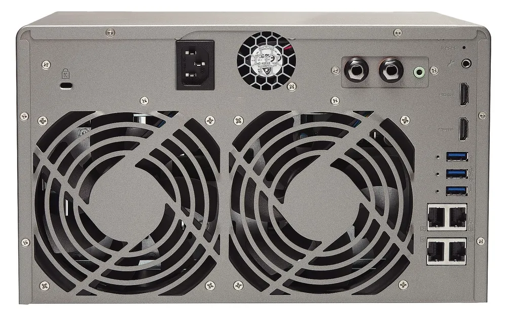 TS-853A-4G | Servidor NAS | SATA 6Gbps, 4x Gbe LAN, 4x USB, max. 8x HDD/SSD Ilość zainstalowanych dysków0