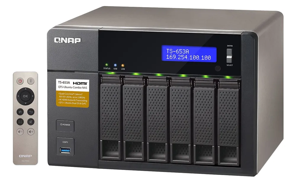 QNAP TS-653A-8G Maksymalna ilość dysków6