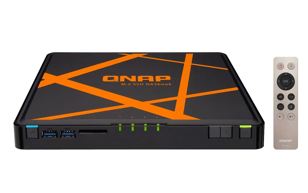 TBS-453A-8G | NAS Server | SATA 6 Gbps, 4x M.2, Gb LAN, 2x HDMI, 5x USB Maksymalna ilość dysków4