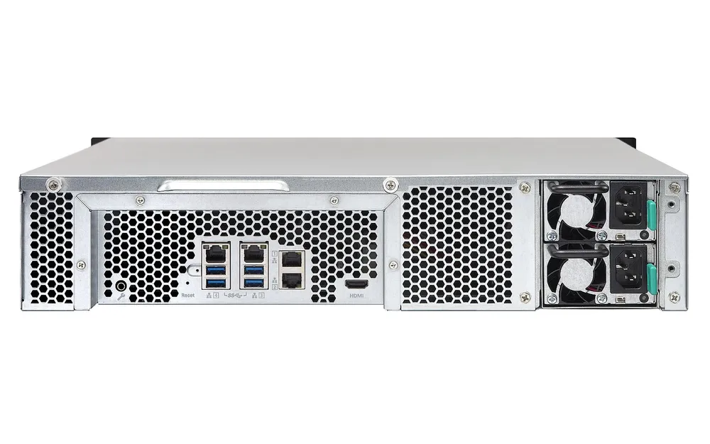 TS-853U-RP | Servidor NAS | SATA 6 Gbps, 4x Gbe LAN, 4x USB, máx. 8x HDD / SSD, rack 2U Ilość zainstalowanych dysków0