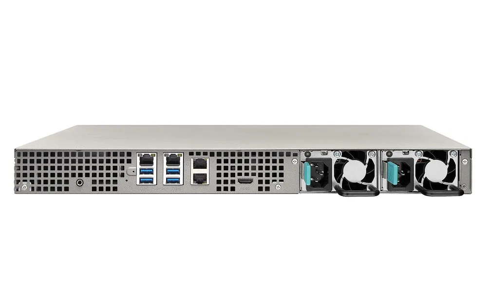 TS-453U-RP | Server NAS | SATA 6Gbps, 4x Gbe LAN, 5x USB, max. 4x HDD/SSD, 1U rack Ilość zainstalowanych dysków0