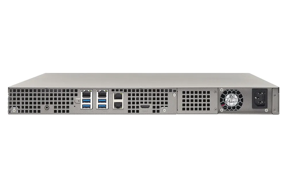 TS-453U | Server NAS | SATA 6Gbps, 4x Gbe LAN, 5x USB, max. 4x HDD/SSD, 1U rack Ilość zainstalowanych dysków0