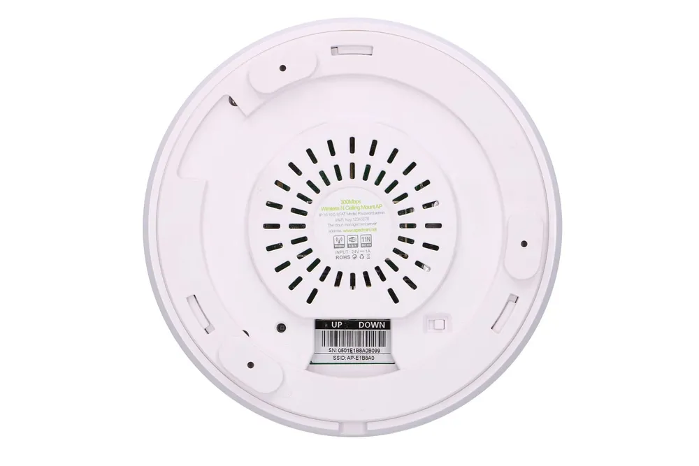 Extralink FaceDisc AP | Punto de acceso | 2,4GHz 300Mb/s, 2x RJ45 100Mb/s, 2x 4,5dBi Ilość portów WAN1x 10/100BaseTX (RJ45)