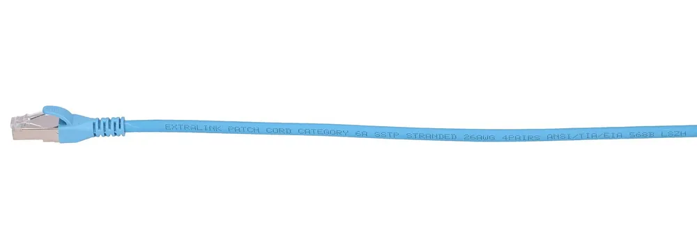 Extralink Kat.6A S/FTP 3m | Patchcord LAN | Síťový kabel z měděného krouceného páru10Gbit/s Rodzaj ekranowania kablaSF/UTP