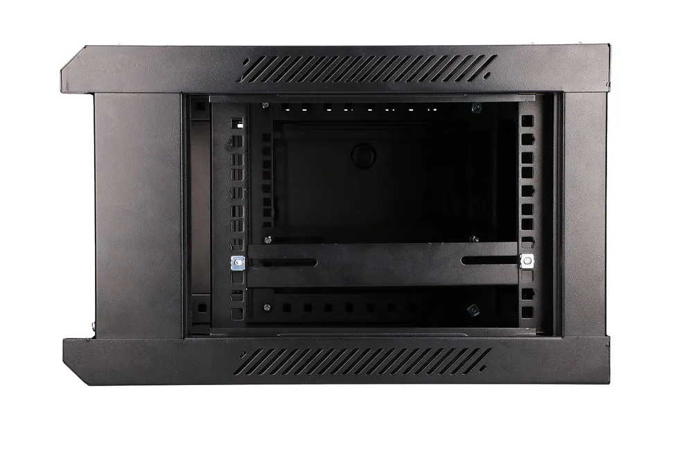 Extralink 4U 600x450 Preto | Armário de rack | montado na parede Głębokość450mm