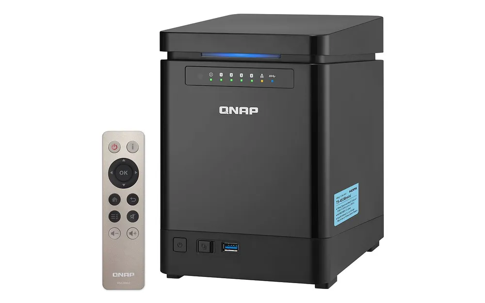 TS-453BMINI-8G | Servidor NAS | SATA 6Gbps, 2x Gbe LAN, 5x USB, max. 4x HDD/SSD Maksymalna ilość dysków4