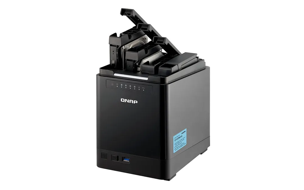 TS-453BMINI-8G | Servidor NAS | SATA 6Gbps, 2x Gbe LAN, 5x USB, max. 4x HDD/SSD Seria procesoraIntel Celeron Quad-Core