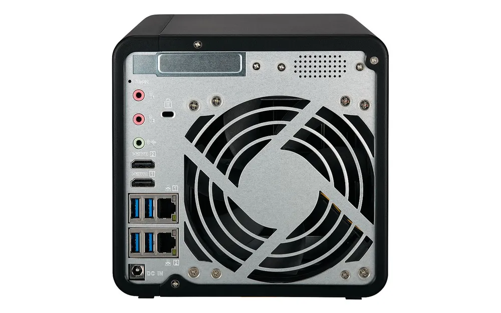 TS-451B-4G | Servidor NAS | SATA 6Gbps, 2x Gbe LAN, 5x USB, máximo. 4x HDD/SSD Ilość zainstalowanych dysków0
