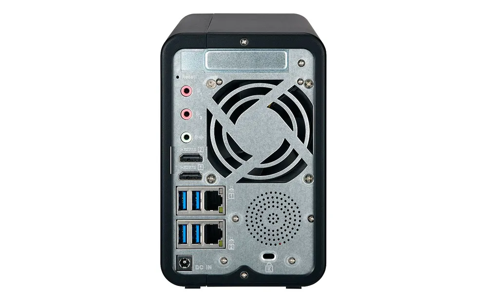TS-253B-8G | Server NAS | SATA 6Gbps, 2x Gbe LAN, 5x USB, max. 2x HDD/SSD Ilość zainstalowanych dysków0