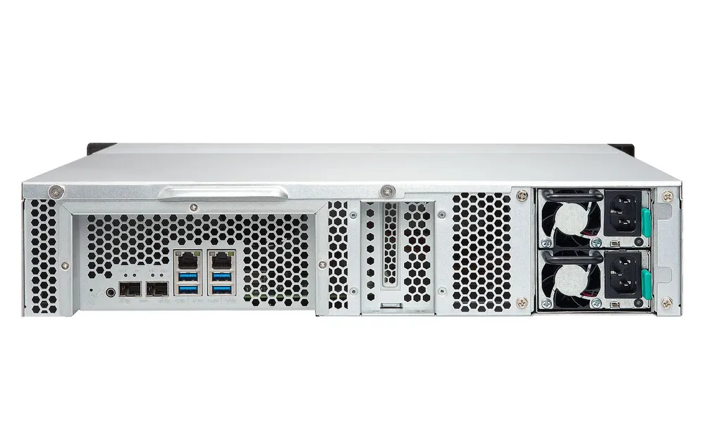 TS-1231XU-RP-4G | Server NAS | SATA 6Gbps, 2x Gigabit LAN, 2x SFP+, max. 12x HDD/SSD, 2U rack Seria procesoraARM Quad-Core