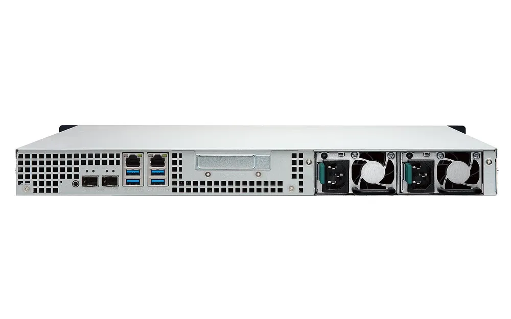 TS-431XU-RP-2G | Servidor NAS | SATA 6Gbps, 2x Gbe LAN, 2x SFP+, 4x USB, max. 4x HDD/SSD, rack 1U Seria procesoraARM Quad-Core