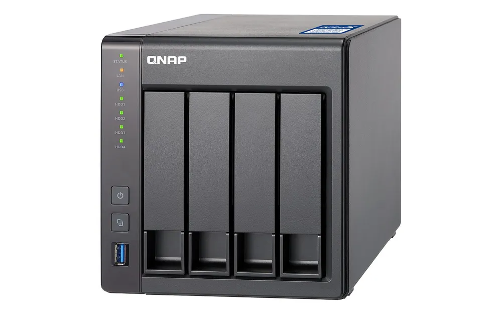 TS-431X-2G | Servidor NAS | SATA 6Gbps, 2x Gbe LAN, 1x SFP+, 3x USB, max. 4x HDD/SSD Maksymalna ilość dysków4